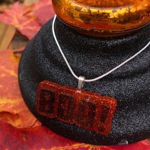 🎃Handmade Halloween Resin Necklace🎃